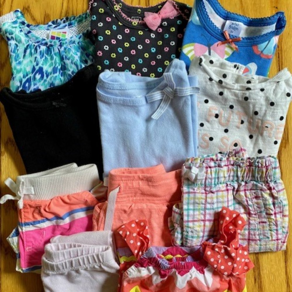 Girl 2T Clothing Lot: Carter's, Mini Boden & More!